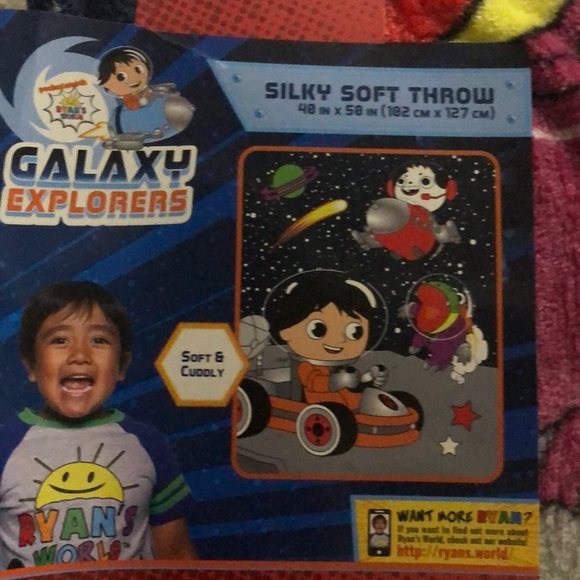 Ryans World 40 X 50 Throw Blanket - Picture 2 of 3